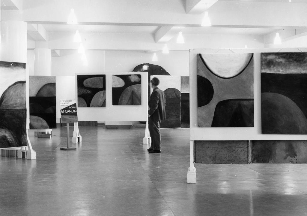 Charles Brasch at McCahon exhibition