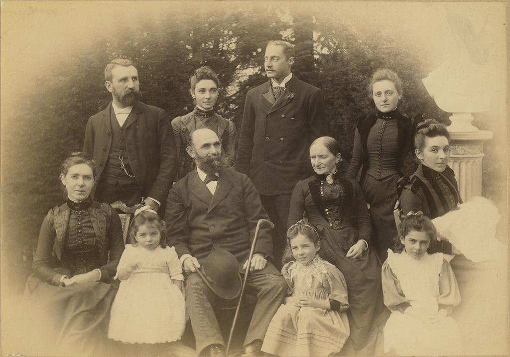 Bendix and Mary Hallenstein and family