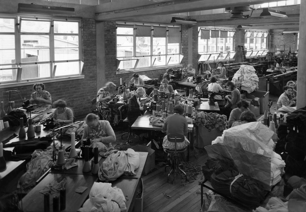 Clifton Knitwear Limited workroom