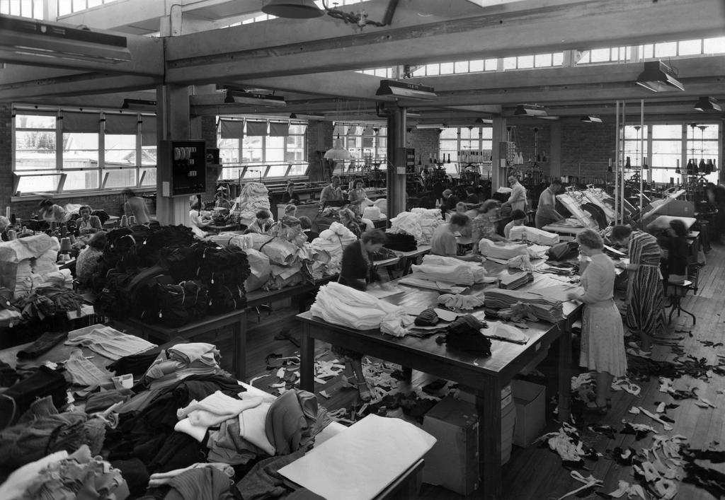 Clifton Knitwear Limited workroom