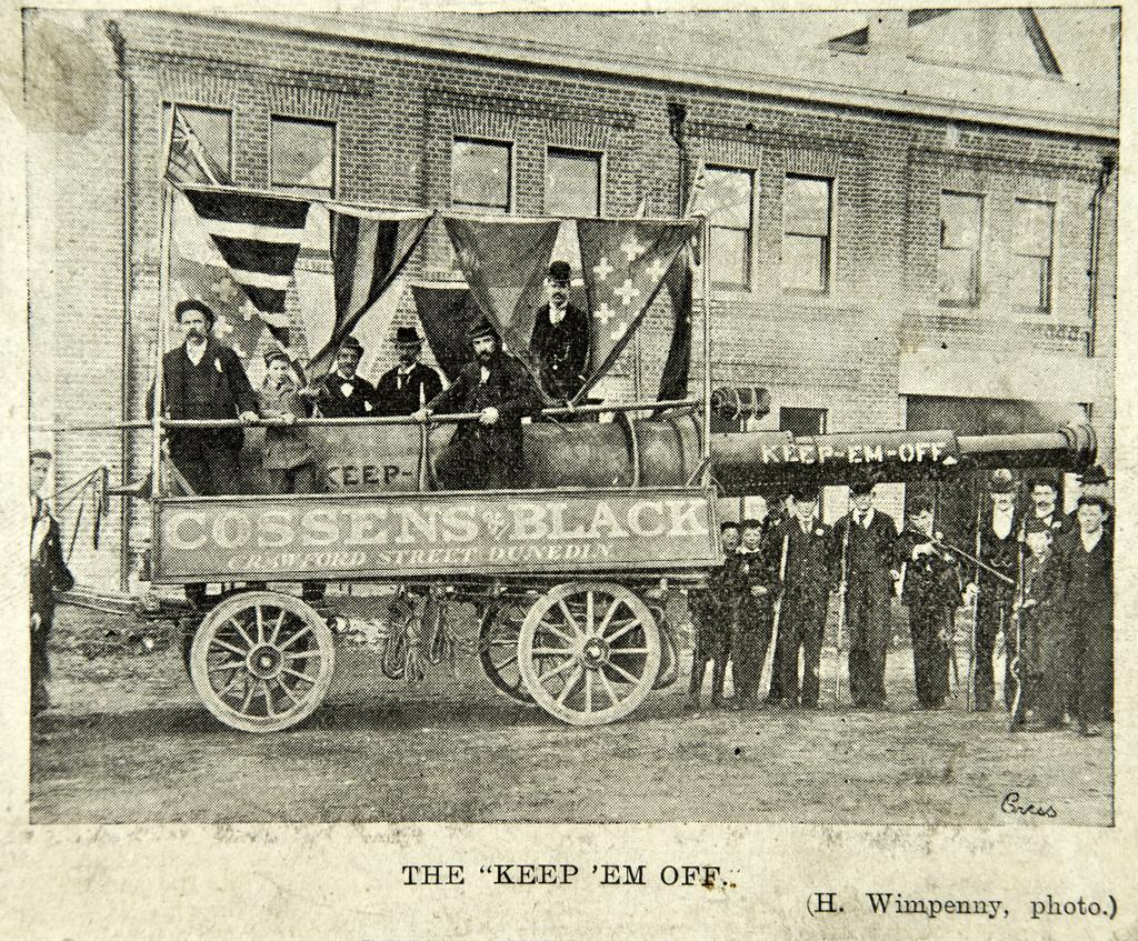 The 'Keep 'em off', Boer War procession