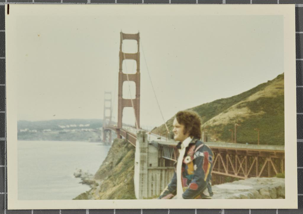 Robert Lord at Golden Gate Bridge