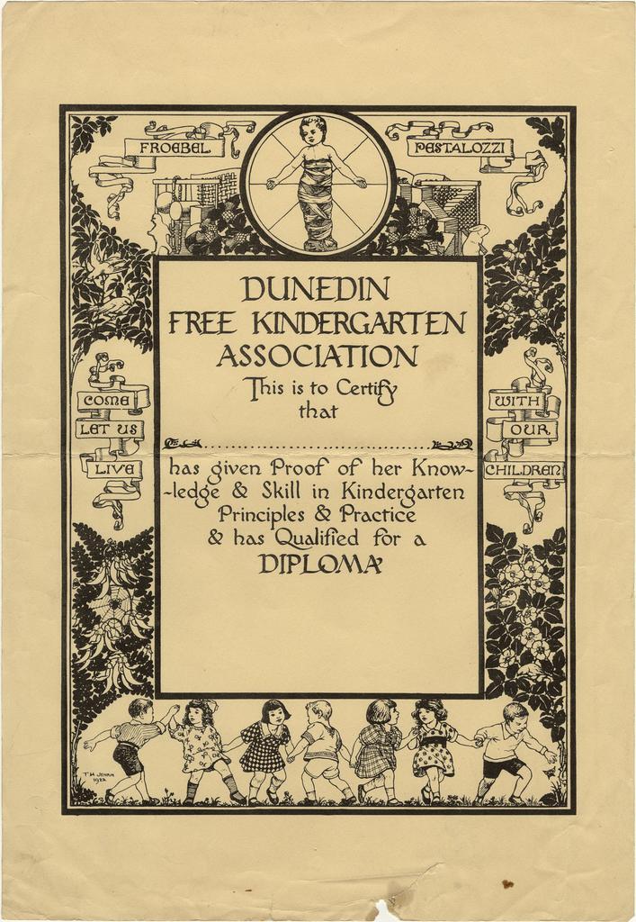 Certificate of diploma