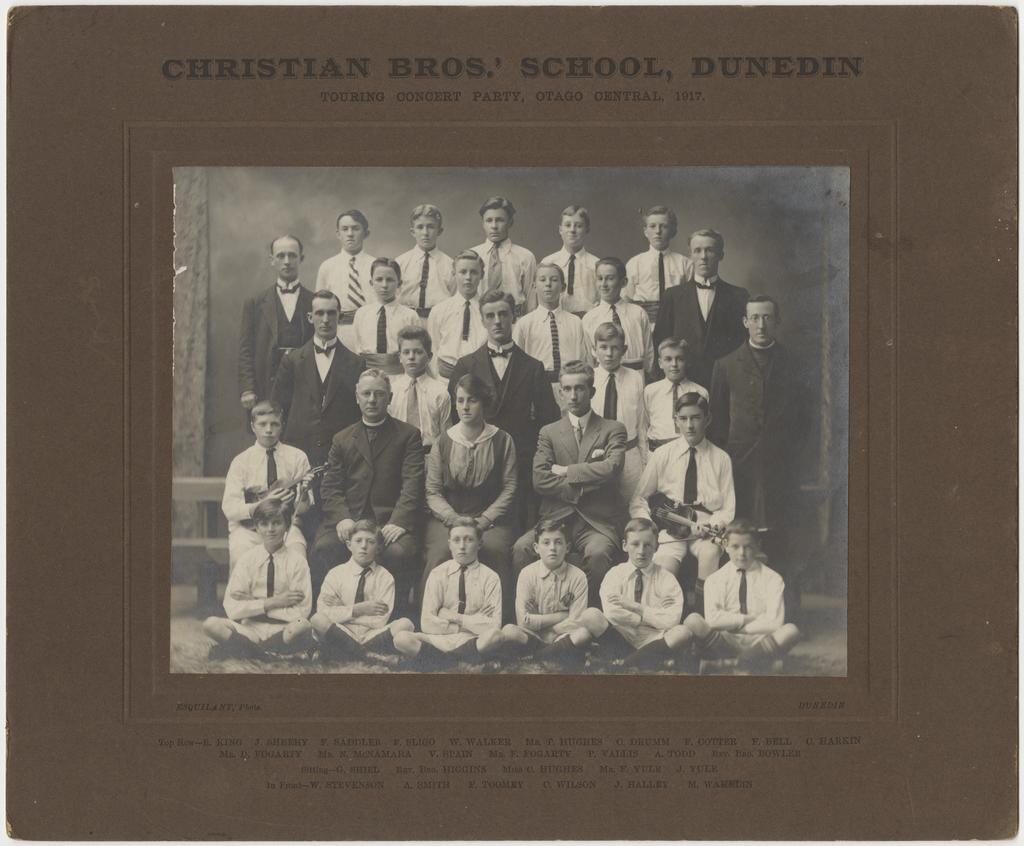 School Touring Concert Party, Christian Brothers' School