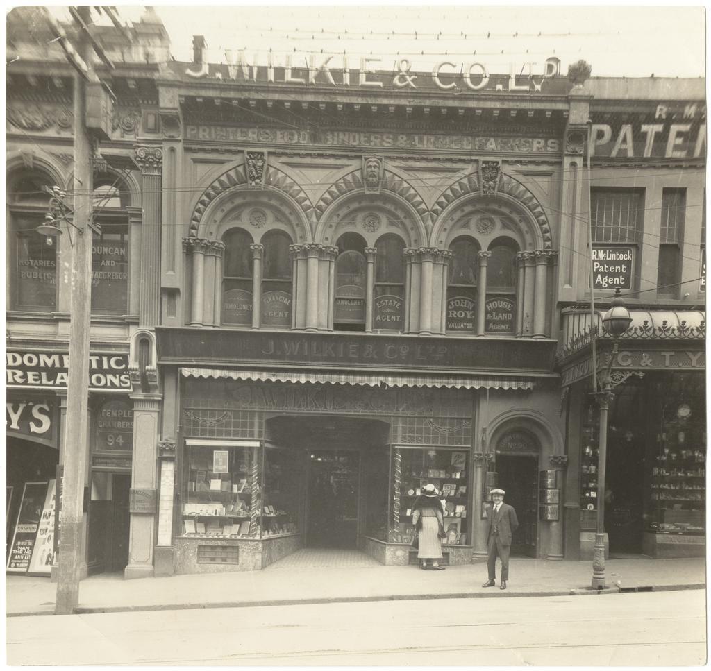 J. Wilkie and Company premises, Princes Street, Dunedin