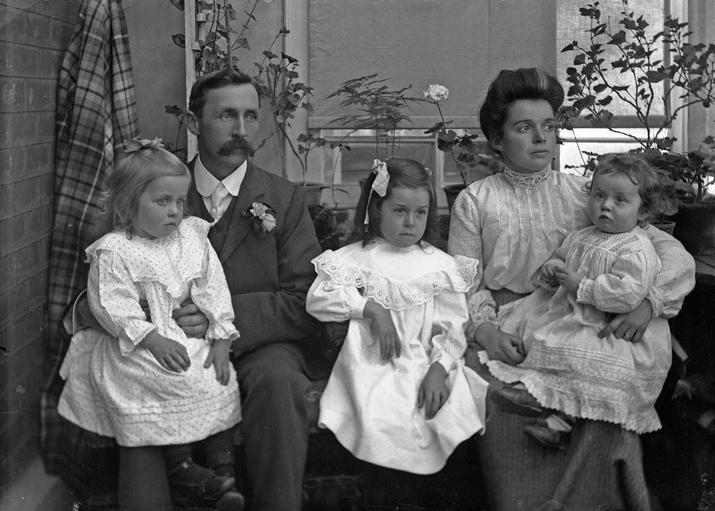 A.C. McGeorge and family