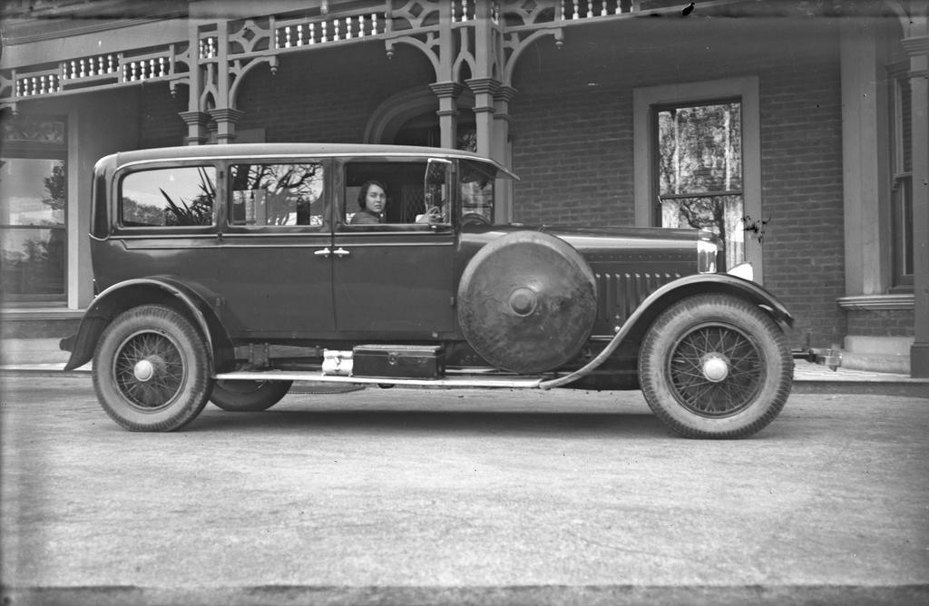 Alison McGeorge driving