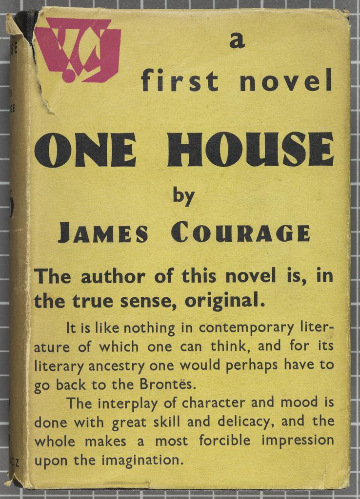 Cover of 'One house' by James Courage