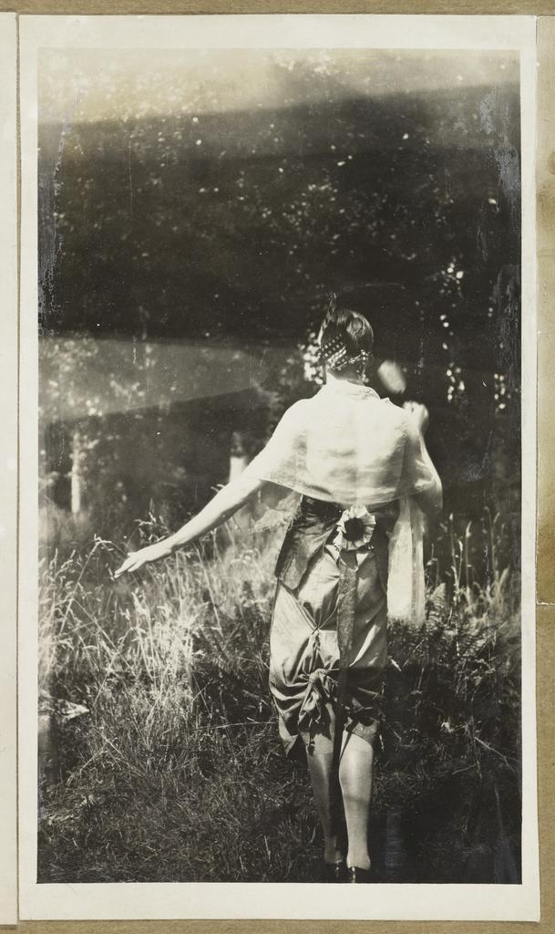 James Courage in drag