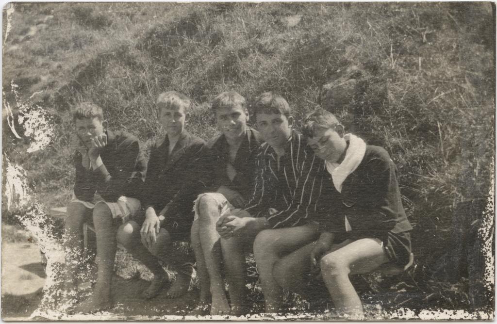 James Courage and friends at Governors Bay