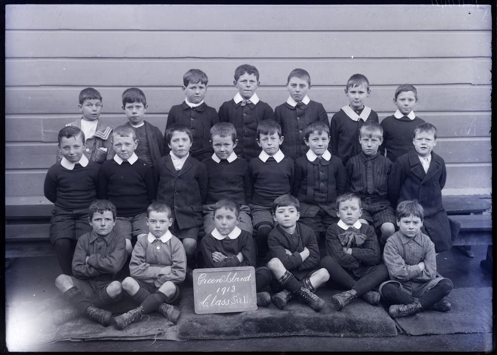 Green Island School Standard 1, boys