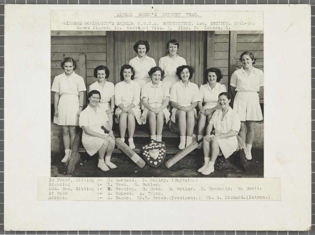 Albion Women's Cricket Team