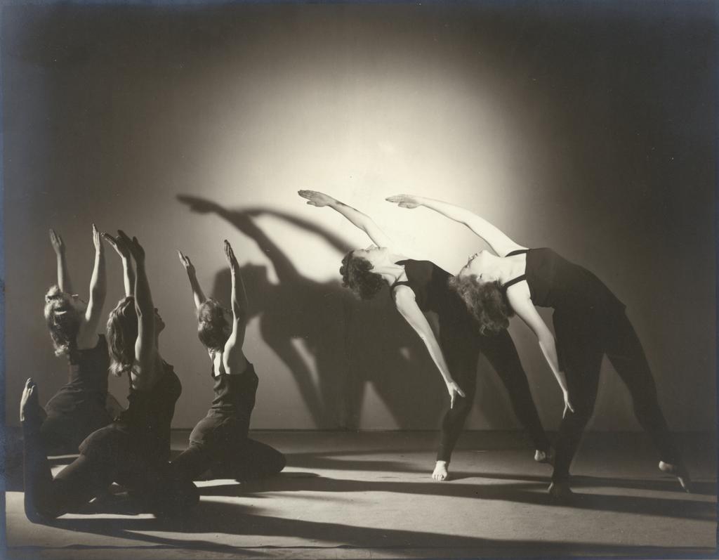 Fve women in dance pose