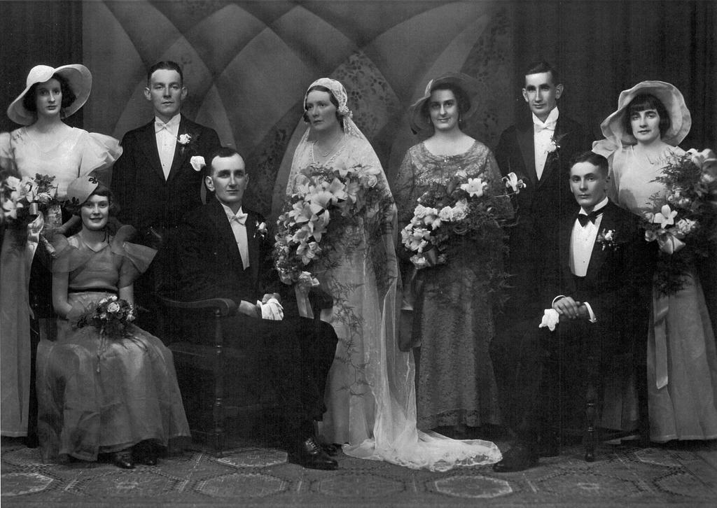 Wedding of Zeita Gore and Herman Sonntag