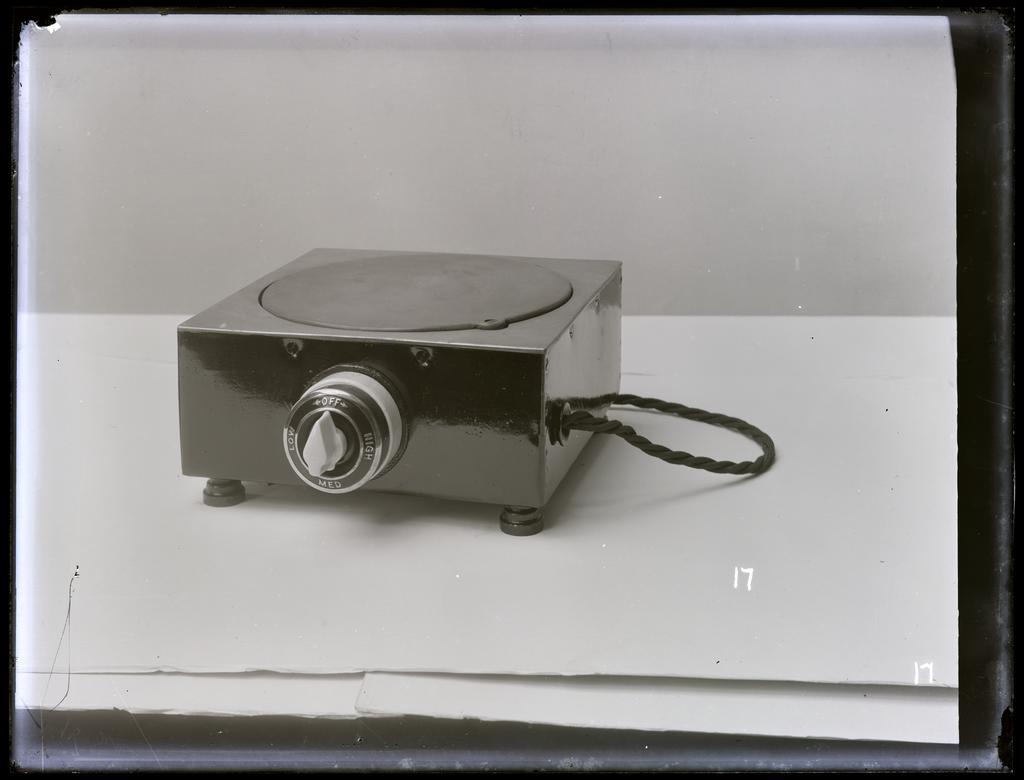 One-ring [portable electric hotplate]