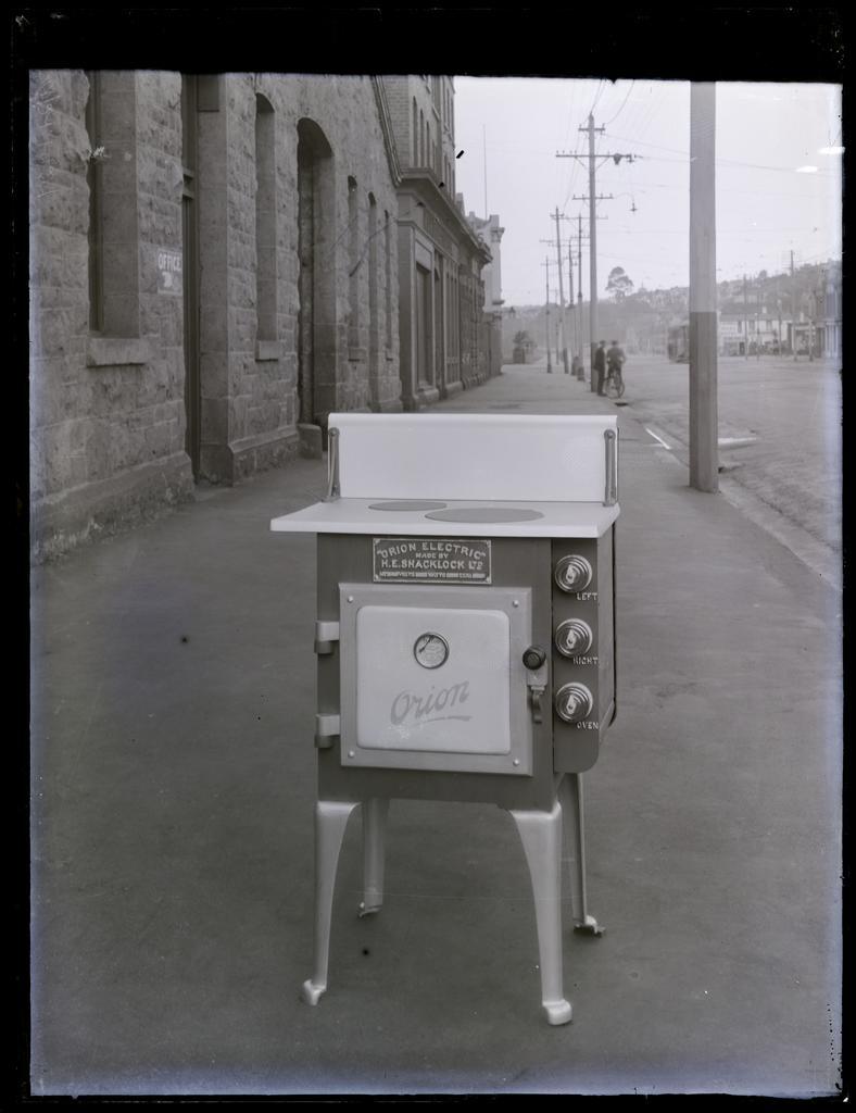 Two-ring Orion electric range