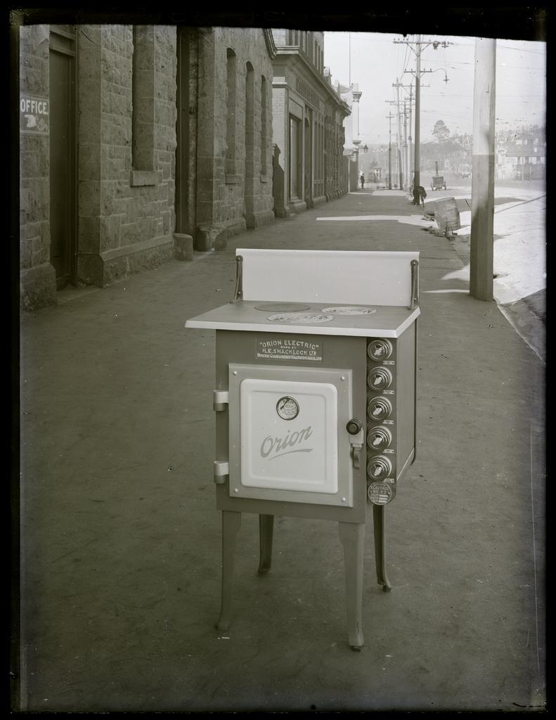 Orion electric range no. 62