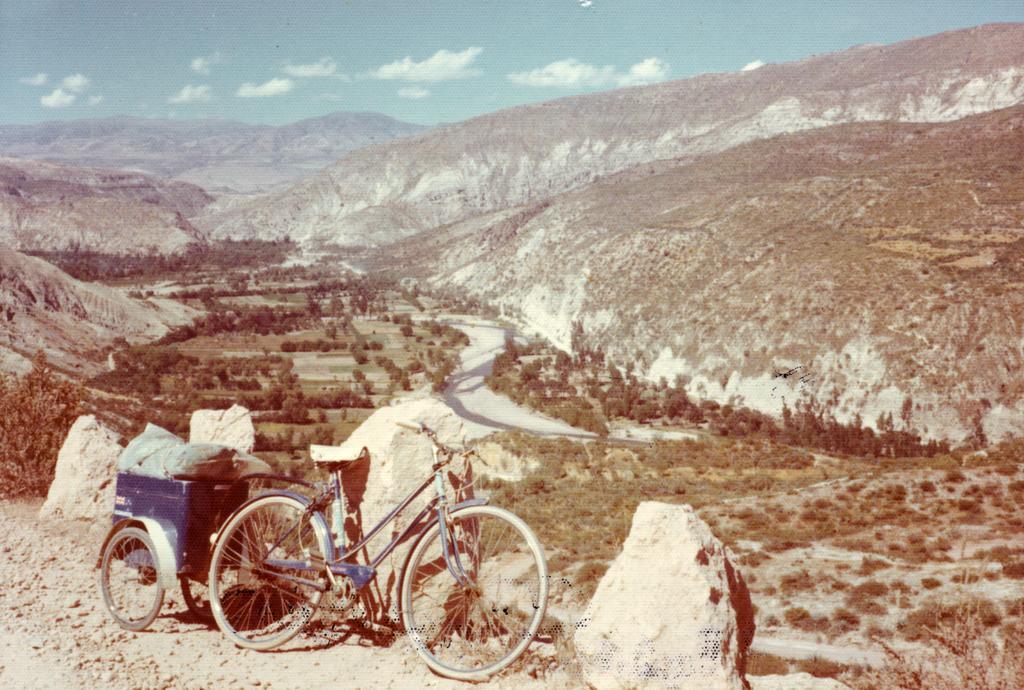 'This is the valley running out of Ayacucho [Peru]'