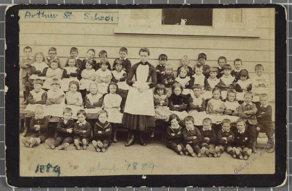 Class group, Arthur Street School