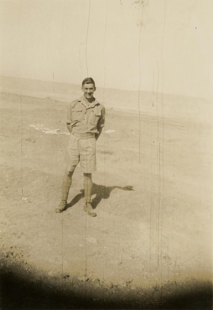 Soldier standing