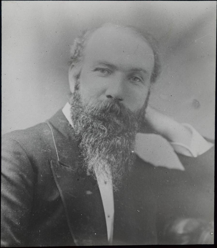 'Rev. J.M. Sutherland, first minister' of Mosgiel Presbyterian Church