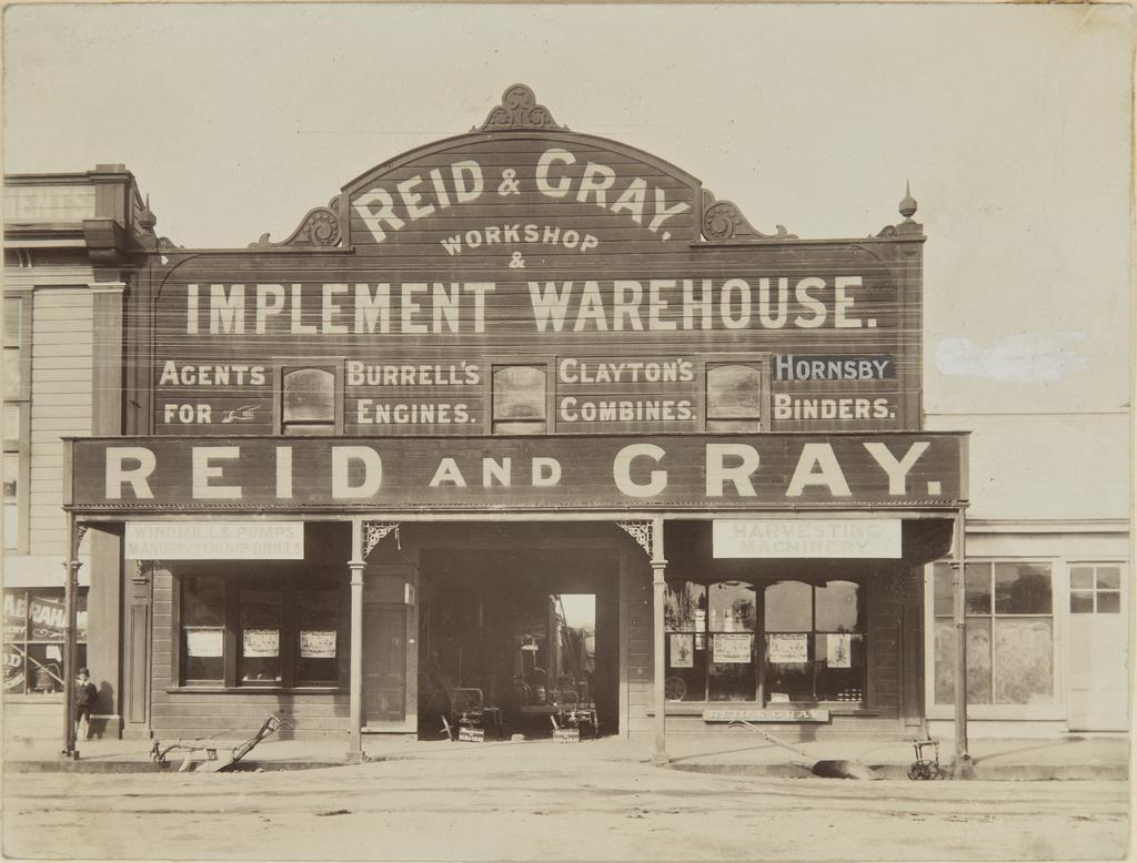 First Palmerston North premises, Reid and Gray