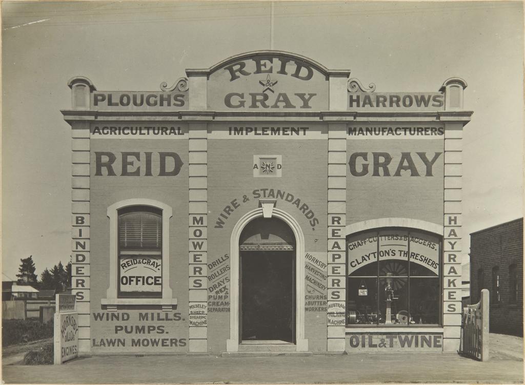 Second Ashburton premises, Burnett Street, Reid and Gray