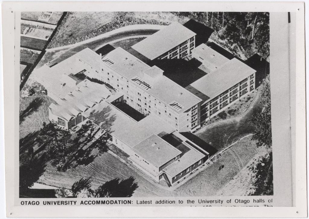 Aerial view of Salmond Hall