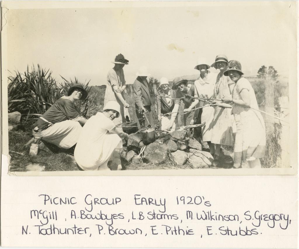 Home Science alumnae picnic group