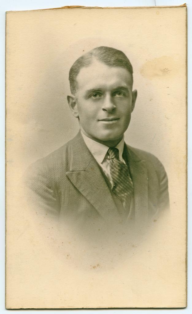 A man, possibly William Crossan