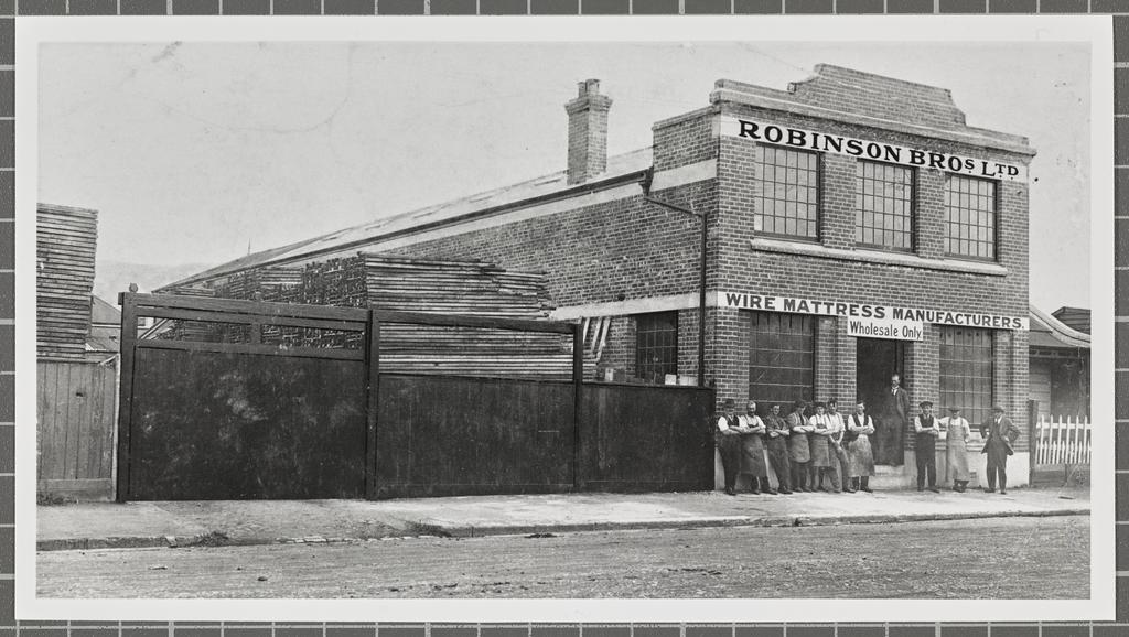 Robinson Brothers Limited factory, Leith Street, Dunedin