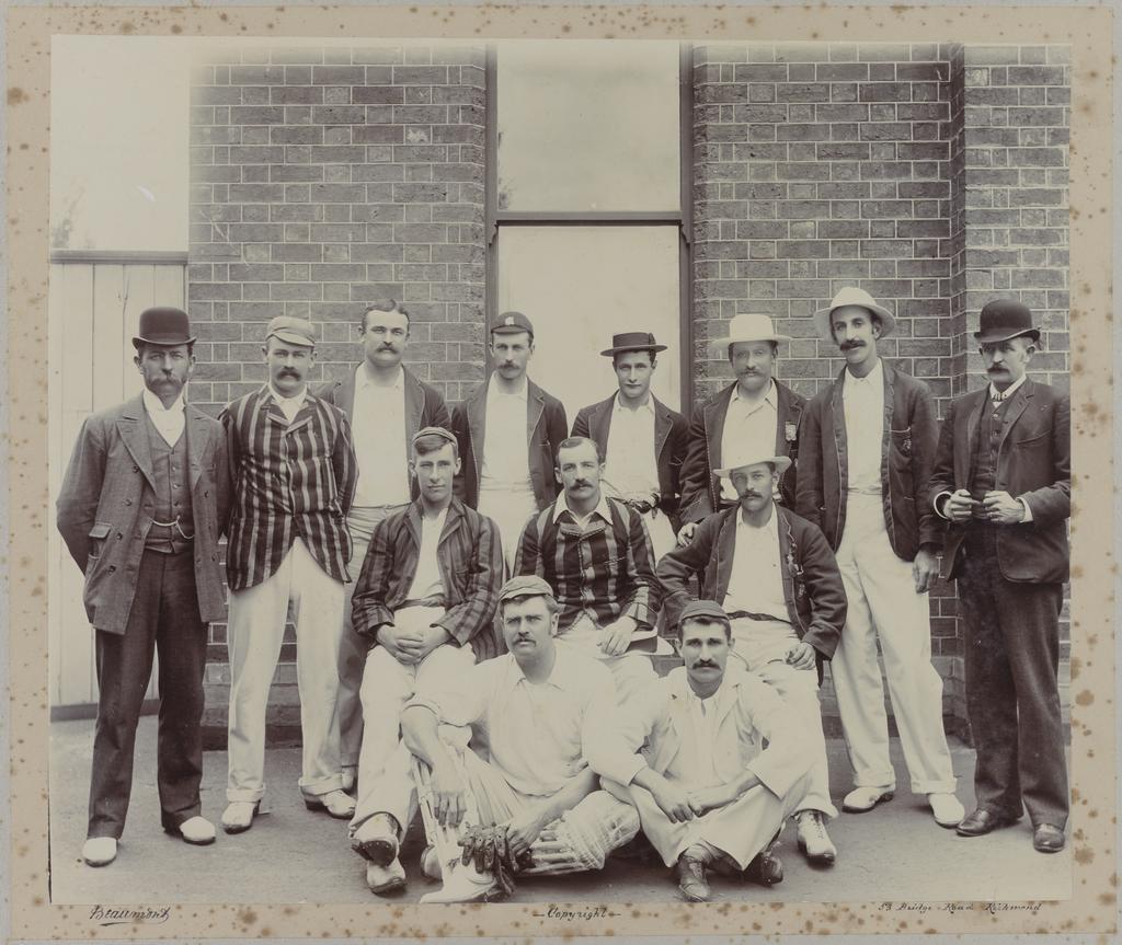 Unidentified cricket team