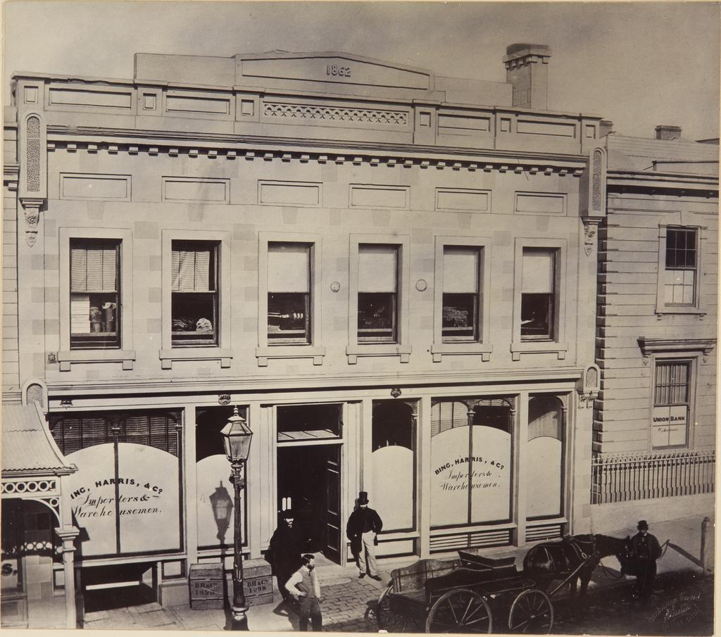 Premises of Bing Harris and Company, High Street, Dunedin