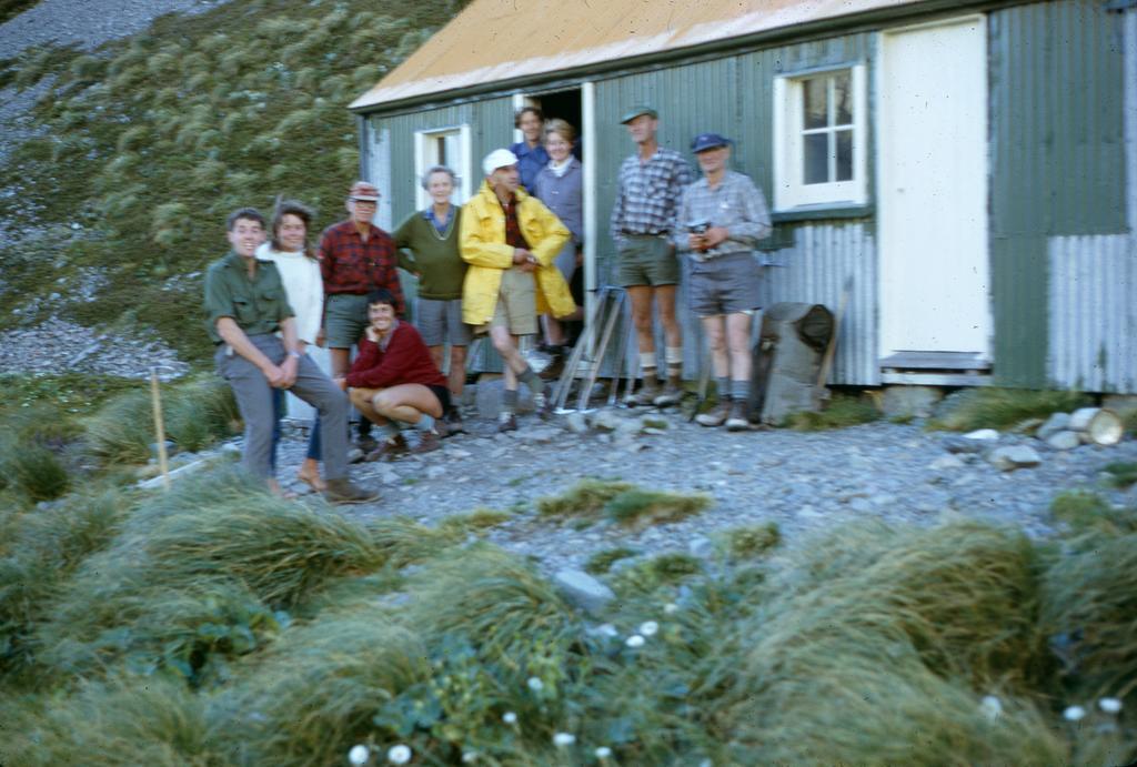 Party at Hooker Hut