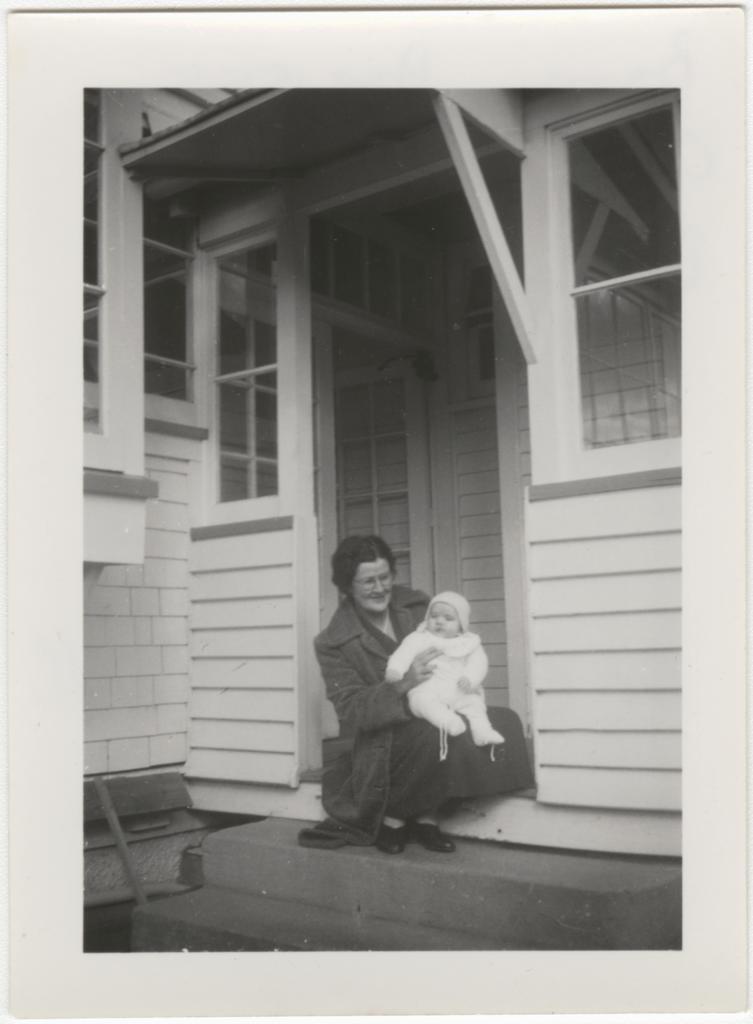 Cecily Pickerill and baby