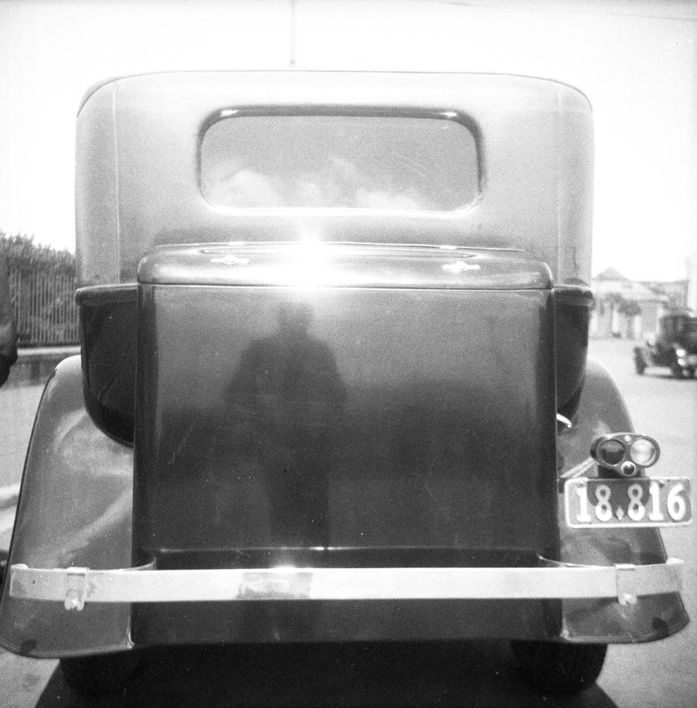 Ernie Webber's Rolls Royce car, Dunedin