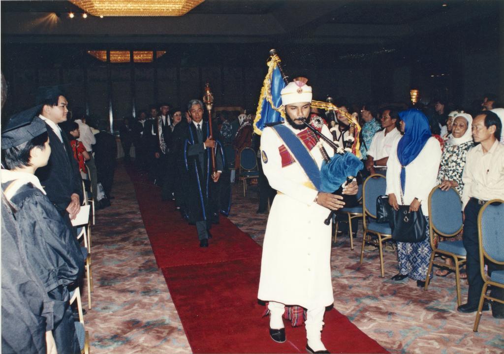 University of Otago graduation ceremony at Kuala Lumpur, 26 April 1997