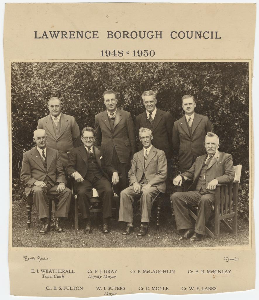 'Lawrence Borough Council 1948-1950'