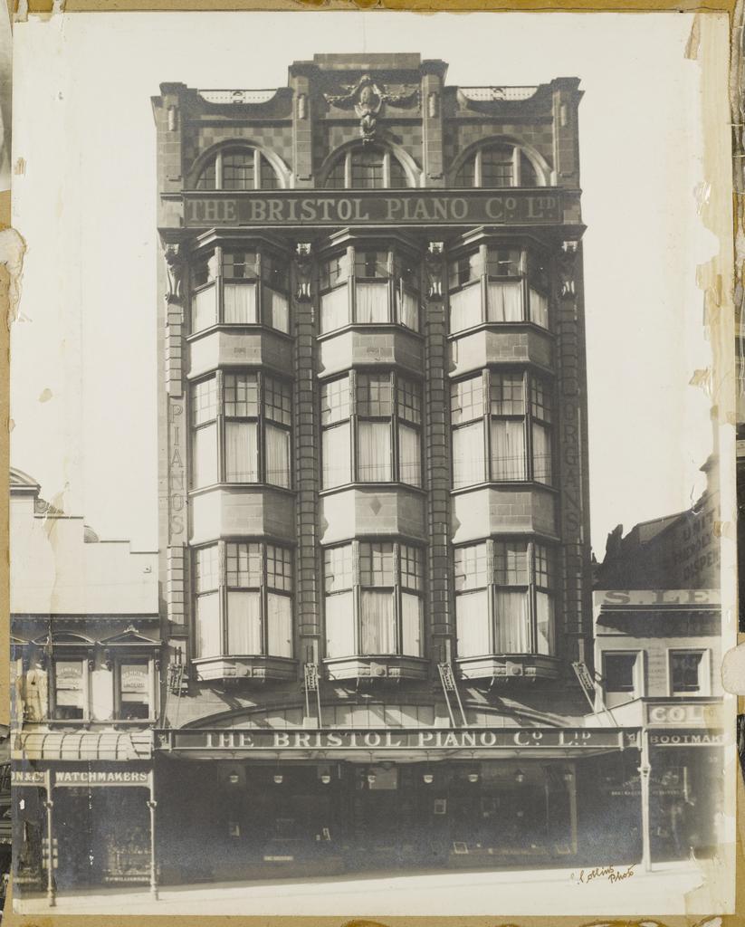 Bristol Piano Company building, Princes Street, Dunedin