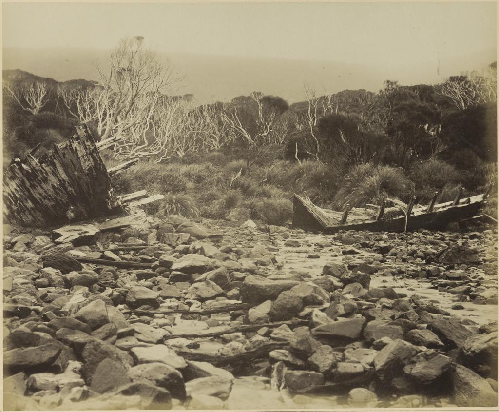 Wreck of the 'Grafton', Epigwaitt, Aucklands