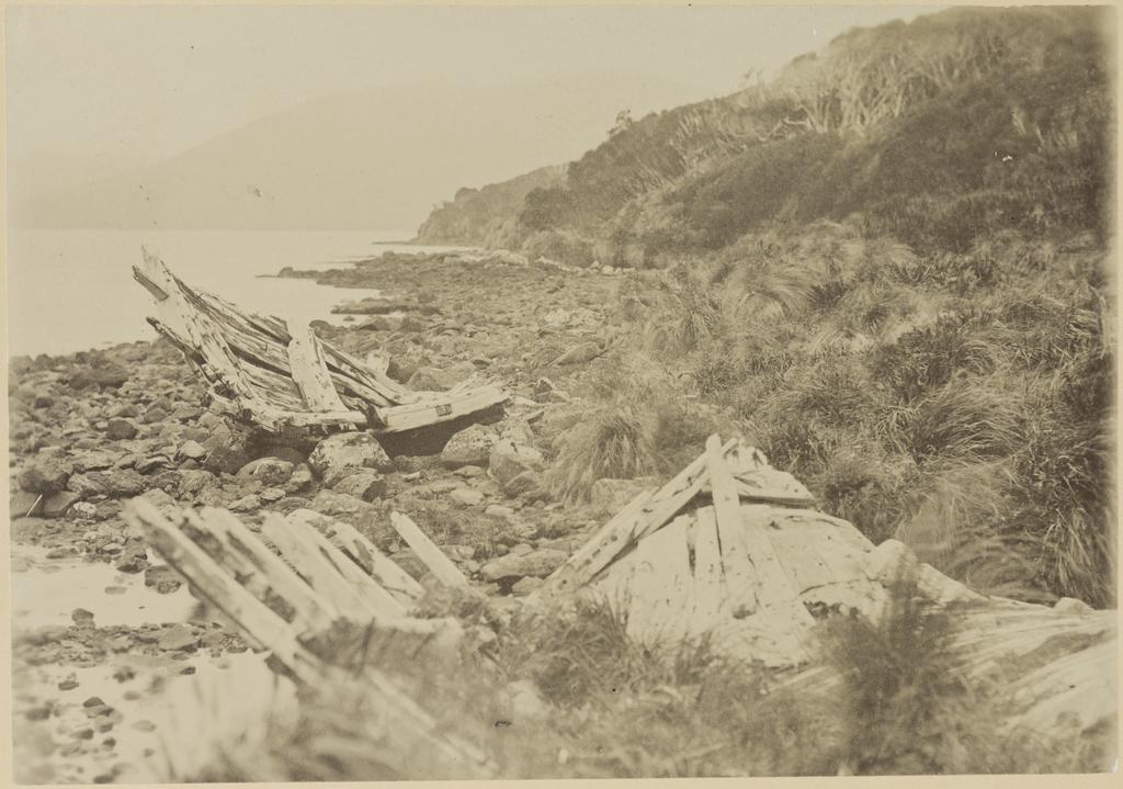 Wreck of the 'Grafton', Epigwaitt, Aucklands