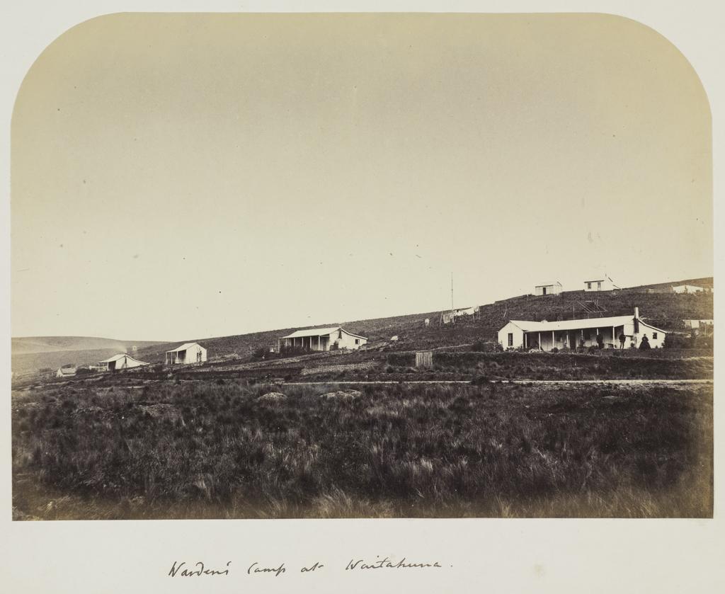 Warden's Camp at Waitahuna