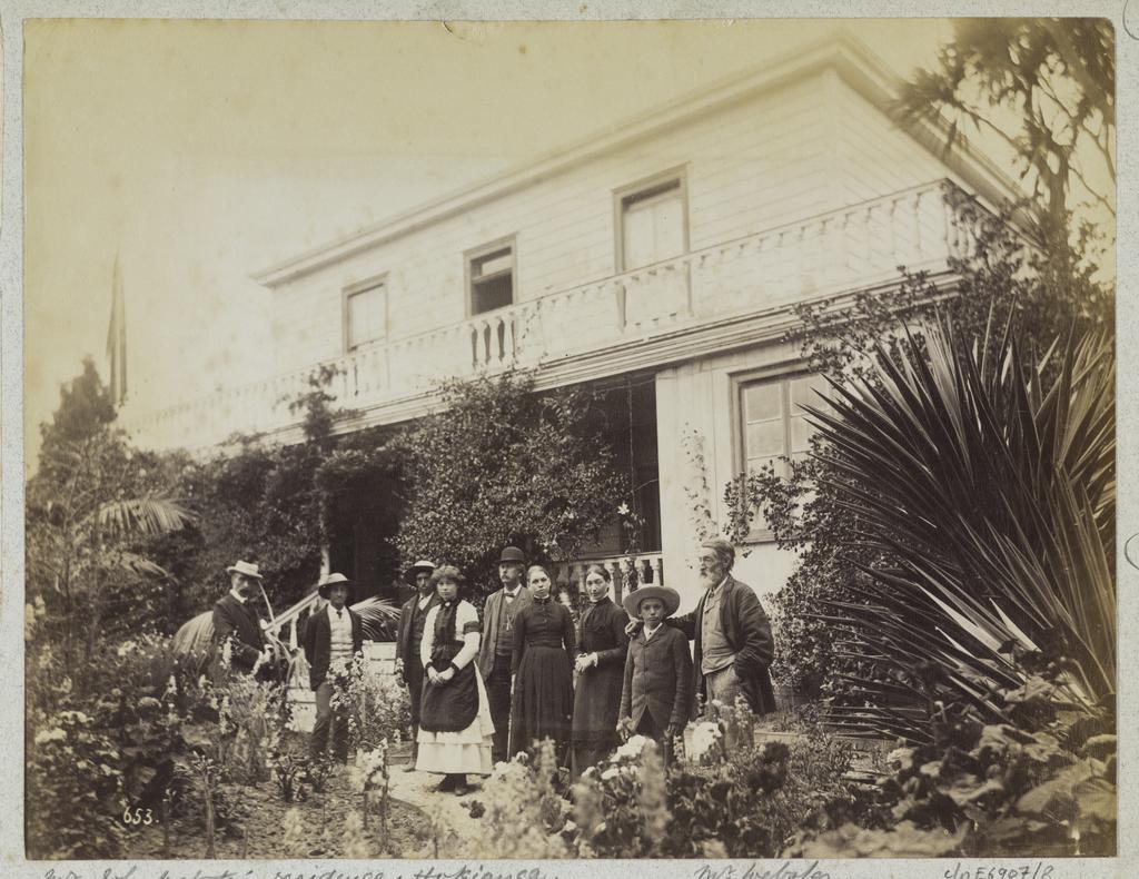 Mr John Webster's residence, Hokianga
