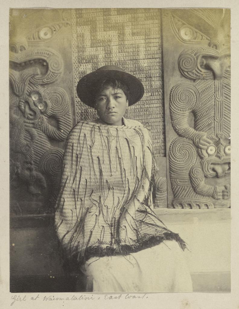 Girl at Waiomatatini, East Coast