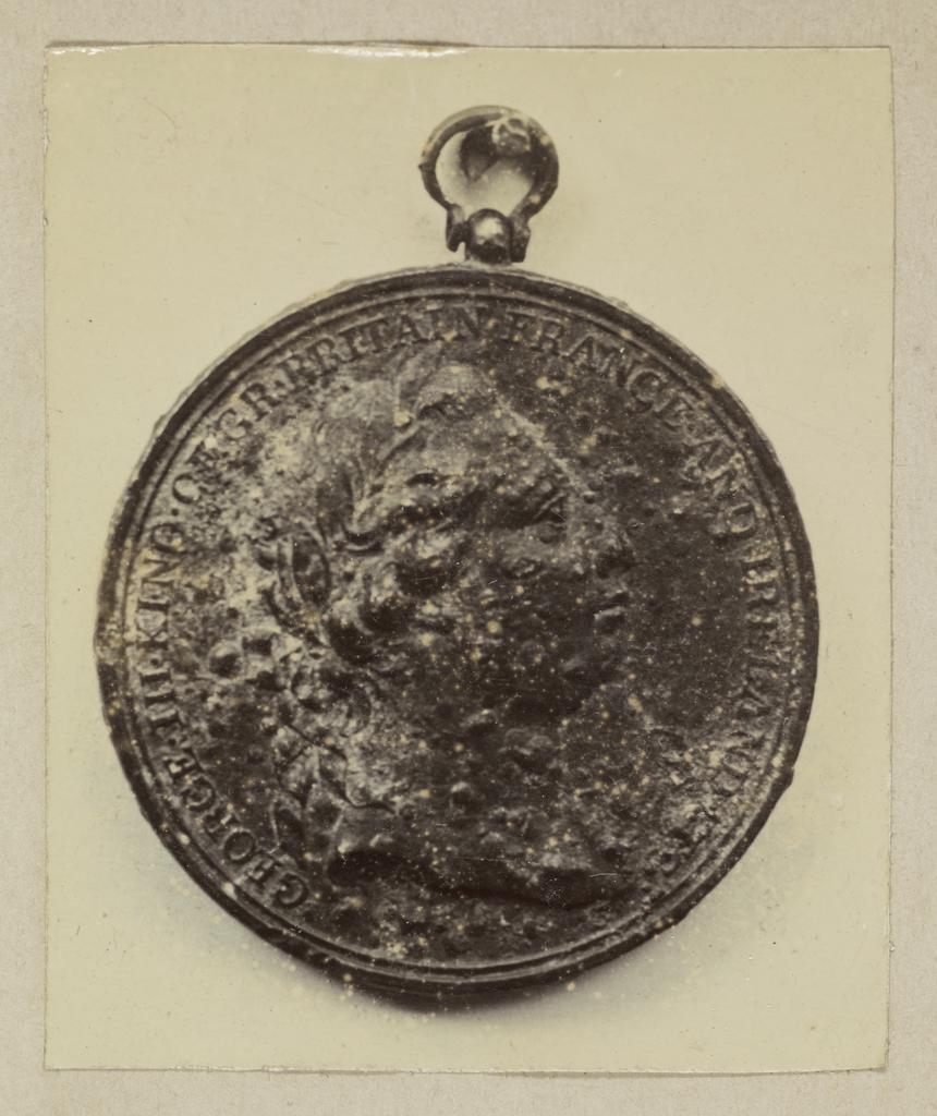 Obverse of medal commemorating Captain Cook's Voyages