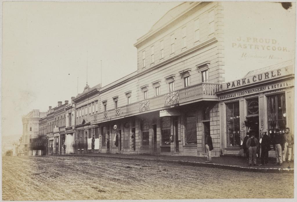 Princes Street looking south from corner of Moray Place