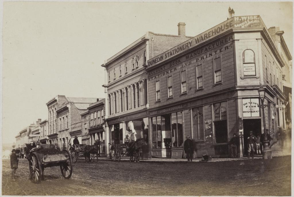 South corner of Princes and Stafford streets