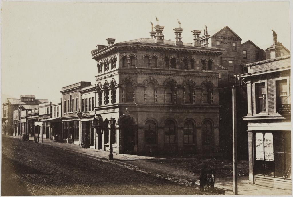 Princes Street, looking north from Dowling St corner