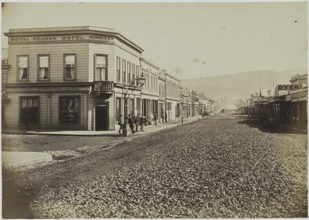 George St at junction with Moray Place
