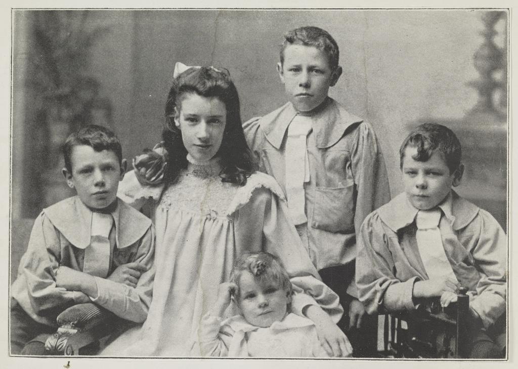 Unidentified group of children